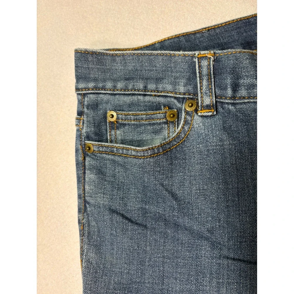 Lauren Ralph Lauren Classic Straight Leg Jeans Blue Medium Wash Denim 6P Petite